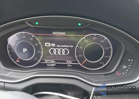 2019 Audi Q5 45 Premium z USA, uszkodzony, nr VIN WA1BNBFY8K2070253